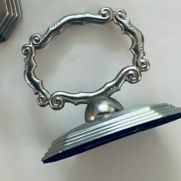 VINTAGE SOUTHERN LIVING Napkin Rings/Place Card Holders Set of 4 EUC - Picture 2 of 4